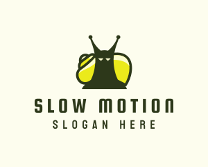 Snail - Garden Nature Snail logo design