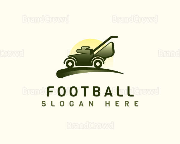 Lawn Mower Grass Trimmer Logo