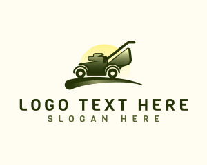 Lawn Mower Grass Trimmer Logo