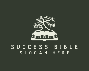 Bible - Tree Bible Book logo design