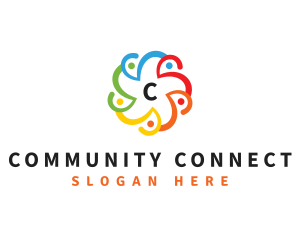 Social Group Community logo design