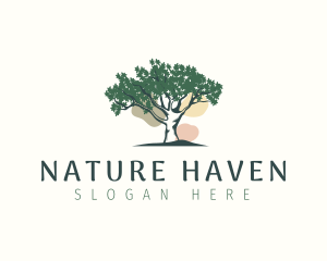 Nature Park Tree logo design