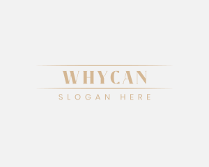 Luxurious - Sophisticated Beauty Brand logo design