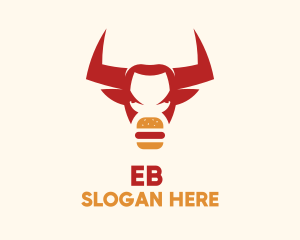 Smokehouse - Red Bull Hamburger Restaurant logo design