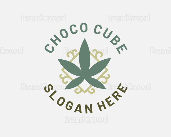 Marijuana Herb Leaf Logo