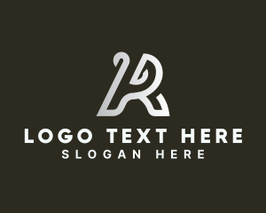 Advertiser - Cursive Creative Media Letter R logo design