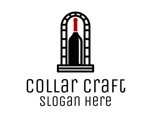 Wine Cellar Arch logo design