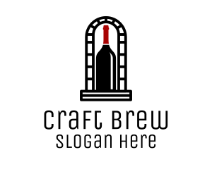 Microbrewery - Wine Cellar Arch logo design