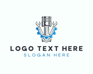 Cog - Repair Machinery Tools logo design