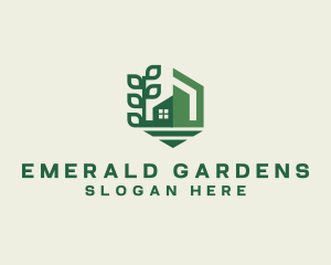 Garden Landscaping House logo design