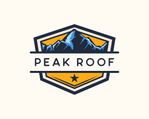 Mountain Peak Alps  logo design