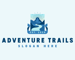 Mountain Peak Adventure logo design