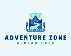 Mountain Peak Adventure logo design