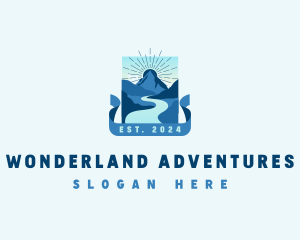 Mountain Peak Adventure logo design