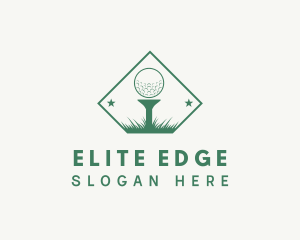 Golf Ball Competition logo design