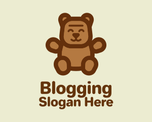 Brown Teddy Bear Logo