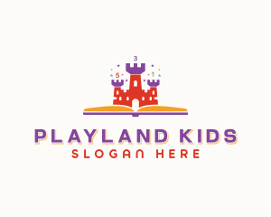 Castle Daycare Learning  logo design