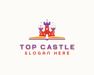 Castle Daycare Learning  logo design