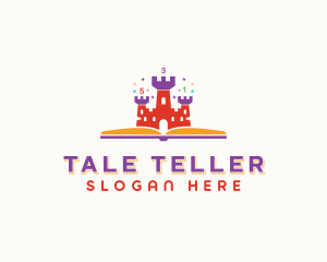 Storytelling - Castle Daycare Learning logo design