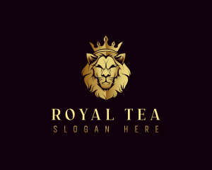 Royal Crown Lion logo design