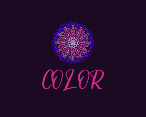 Pattern - Abstract Floral Mandala logo design