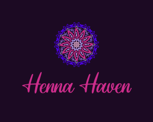 Henna - Abstract Floral Mandala logo design