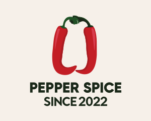 Pepper - Hand Spicy Pepper logo design