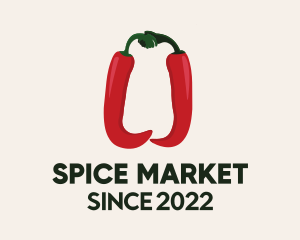 Hand Spicy Pepper  logo design