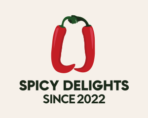 Spicy - Hand Spicy Pepper logo design