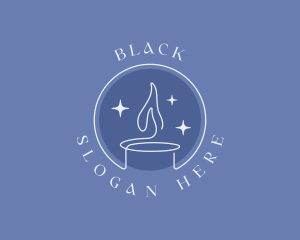 Candle Flame Light Logo