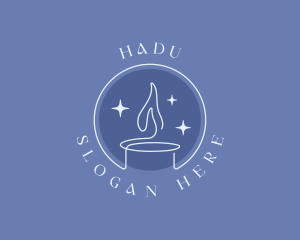 Candle Flame Light Logo