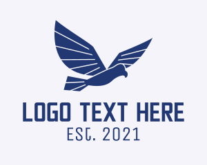 Aircraft - Falcon Bird Predator logo design