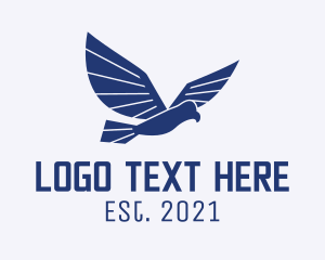 Liberty - Falcon Bird Predator logo design