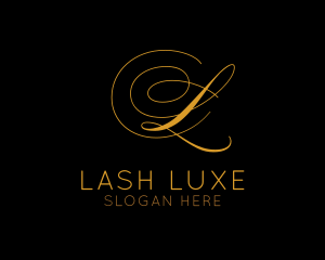 Luxury Beauty Brand logo design