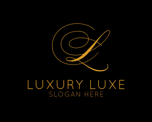 Luxury Beauty Brand logo design