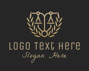 Court - Attorney Legal Law Firm logo design