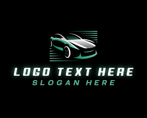 Auto Detailing - Car Automotive Garage logo design