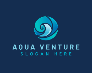 Snorkeling - Marine Water Park logo design