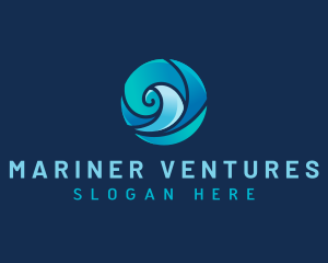 Marine Water Park logo design