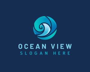 Marine Water Park logo design