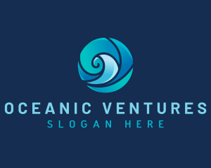 Marine Water Park logo design