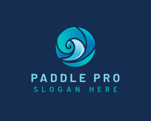 Kayaking - Marine Water Park logo design