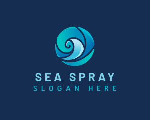 Marine Water Park logo design