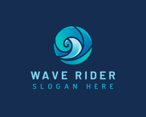 Surfer - Marine Water Park logo design