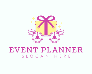 Gift Box - Gift Box Chariot logo design