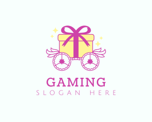 Gift - Gift Box Chariot logo design
