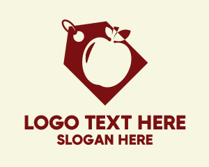 Tag - Red Apple Coupon logo design