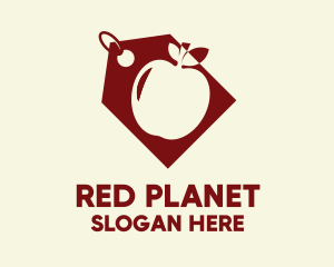 Red Apple Coupon  logo design