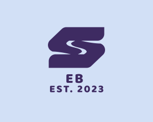 Purple - Multimedia Tech Letter S logo design