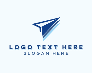 Paper - Plane Arrow Logistics logo design